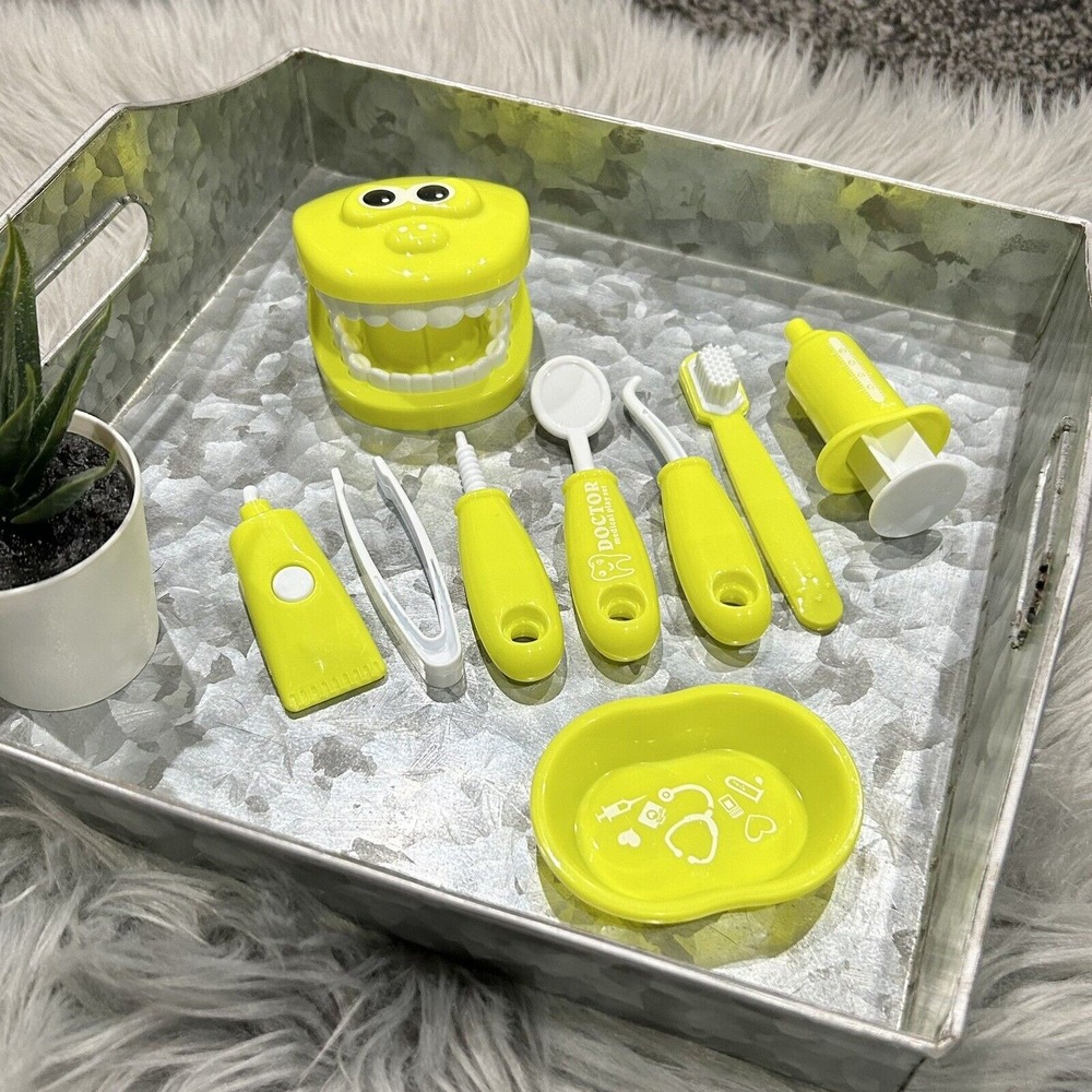 Dentist Kit for Kids 9pcs Kids‎ Pretend Dentist Role Playset Educational Toys